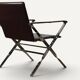 Pair of leather and chrome metal armchairs, Italy - 1970