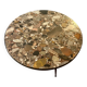 Pink marble coffee table