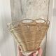 Panier - corbeille en osier vintage
