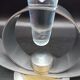 Formano 80s cornet vase - Metal and Glass
