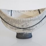 Vintage Raku cup 1970