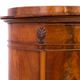 Interesting Biedermeier chest of drawers, Northern Europe, circa 1860.
