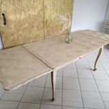 Renovated solid oak extendable table