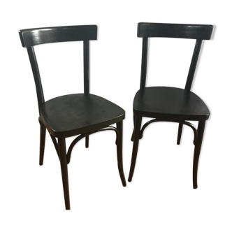 Pair of bistro chairs