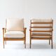 Pair of italian armchairs circa 1960