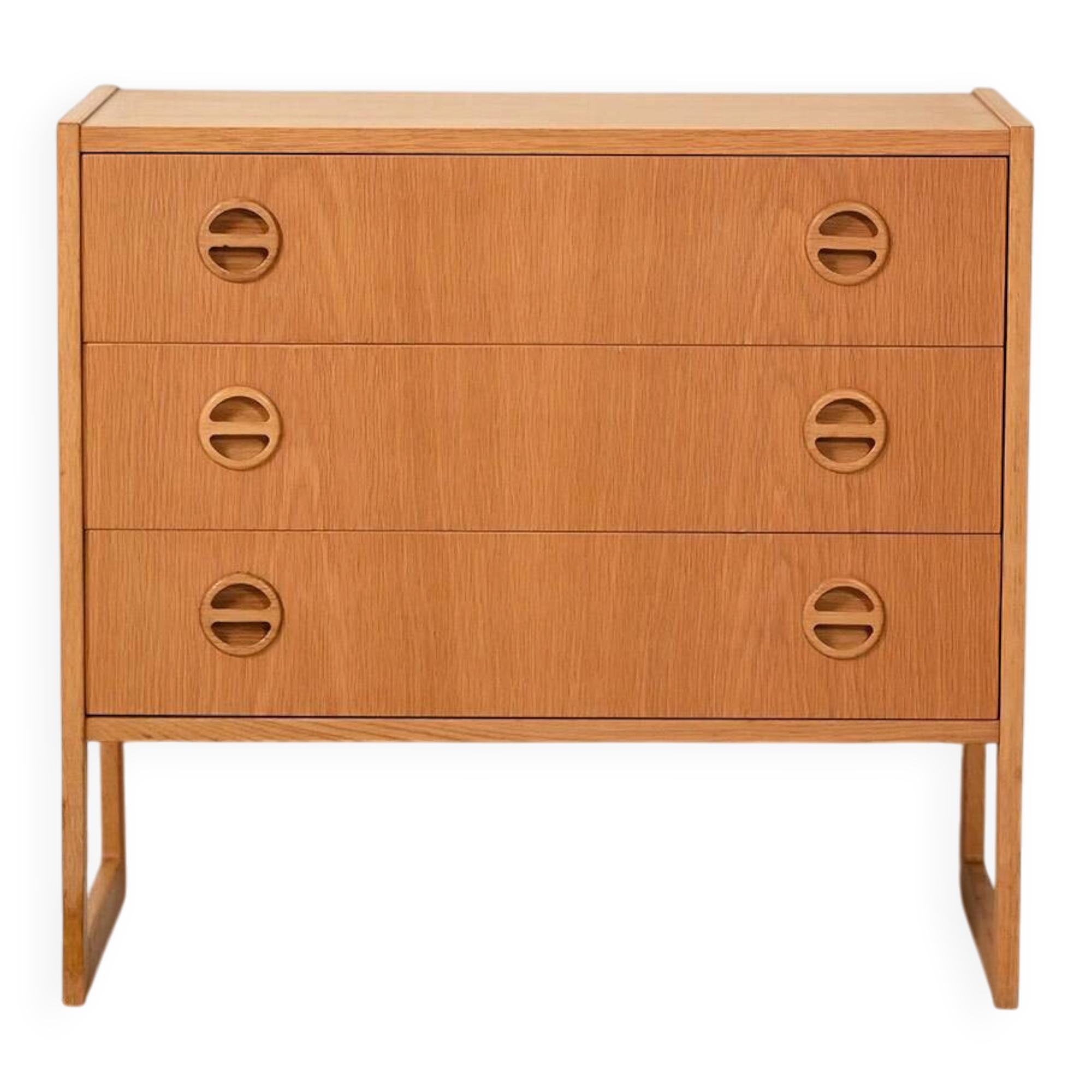 Commode en chêne par Arne Wahl Iversen