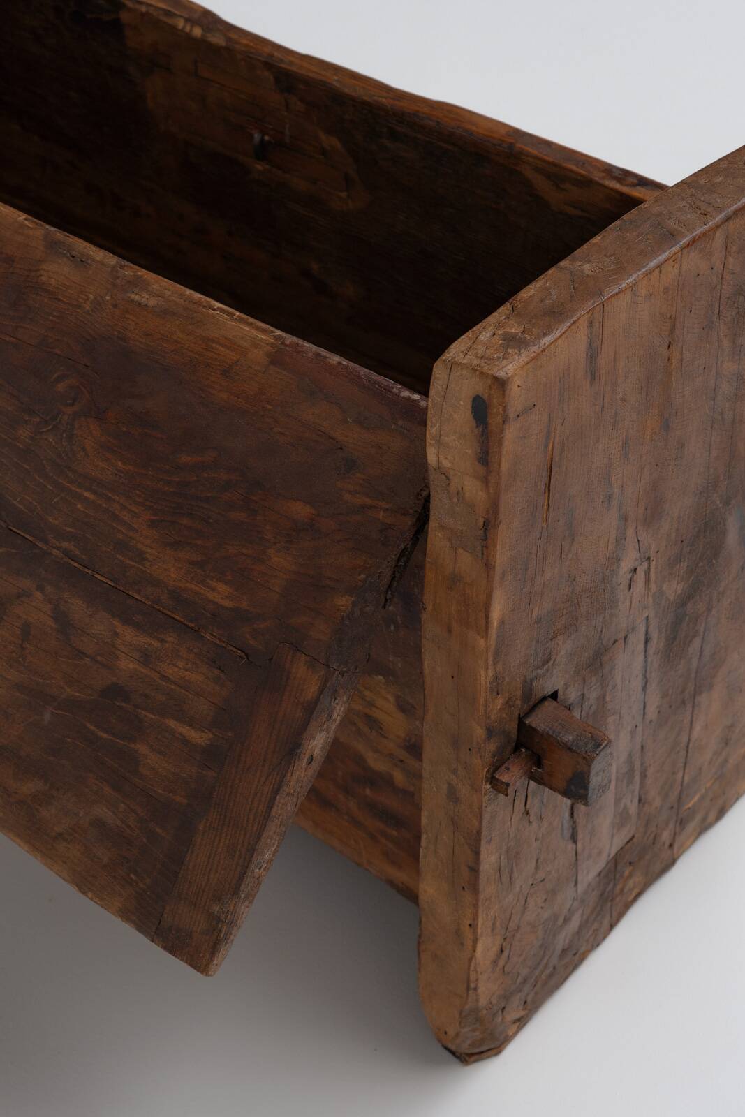 Antique Hand Carved Nuristani Storage Chest