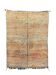 Tapis berbere boujad saumon en laine