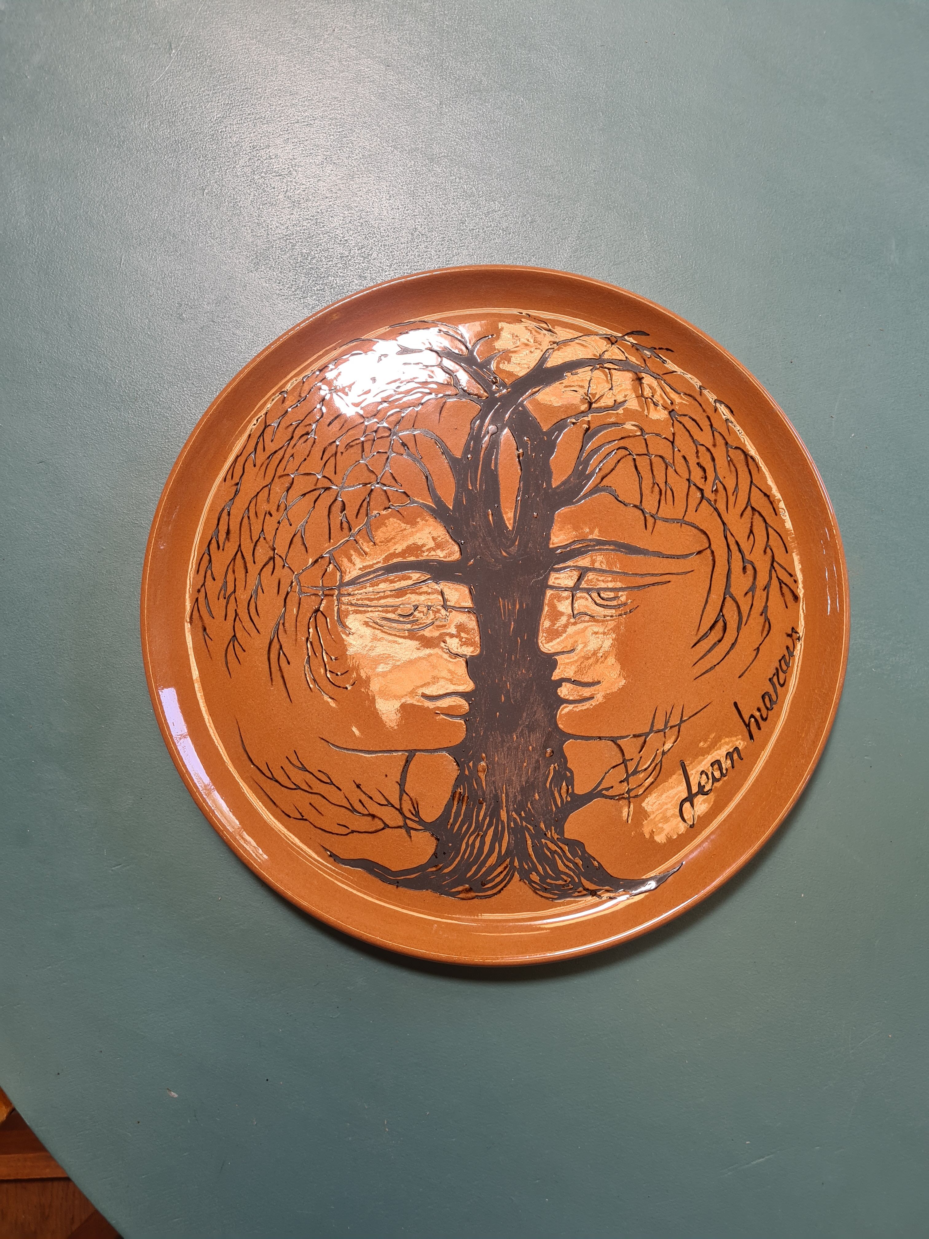 Jean marais ceramic dish