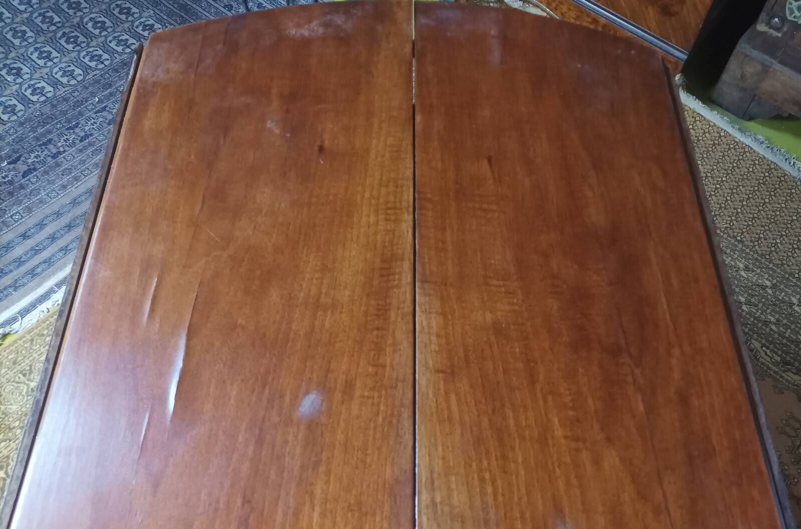 Louis Philippe period walnut table