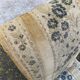 Chauffeuse vintage Napoléon velours beige
