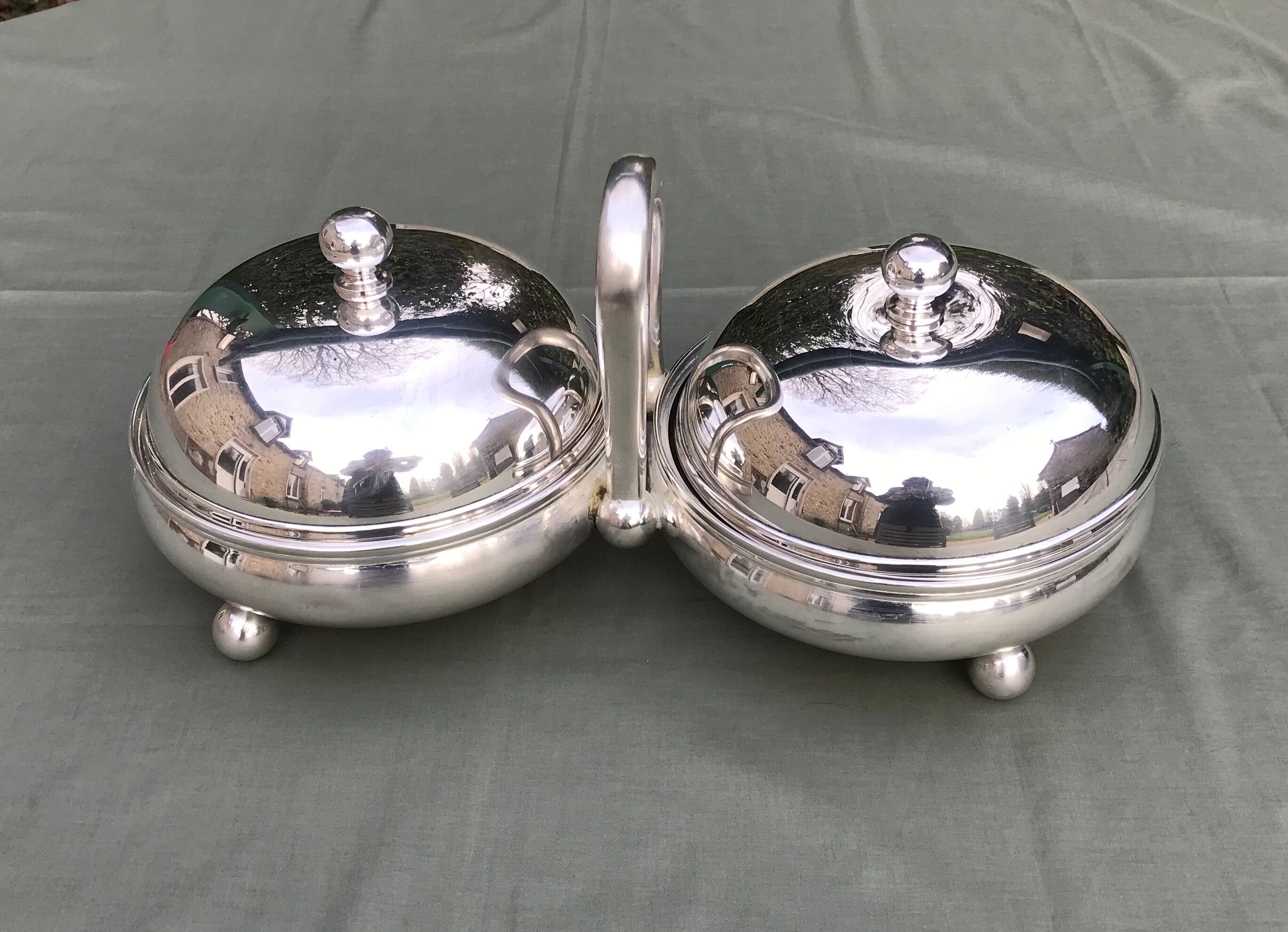 Vegetable Two Vegetables Silver Metal