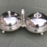 Vegetable Two Vegetables Silver Metal