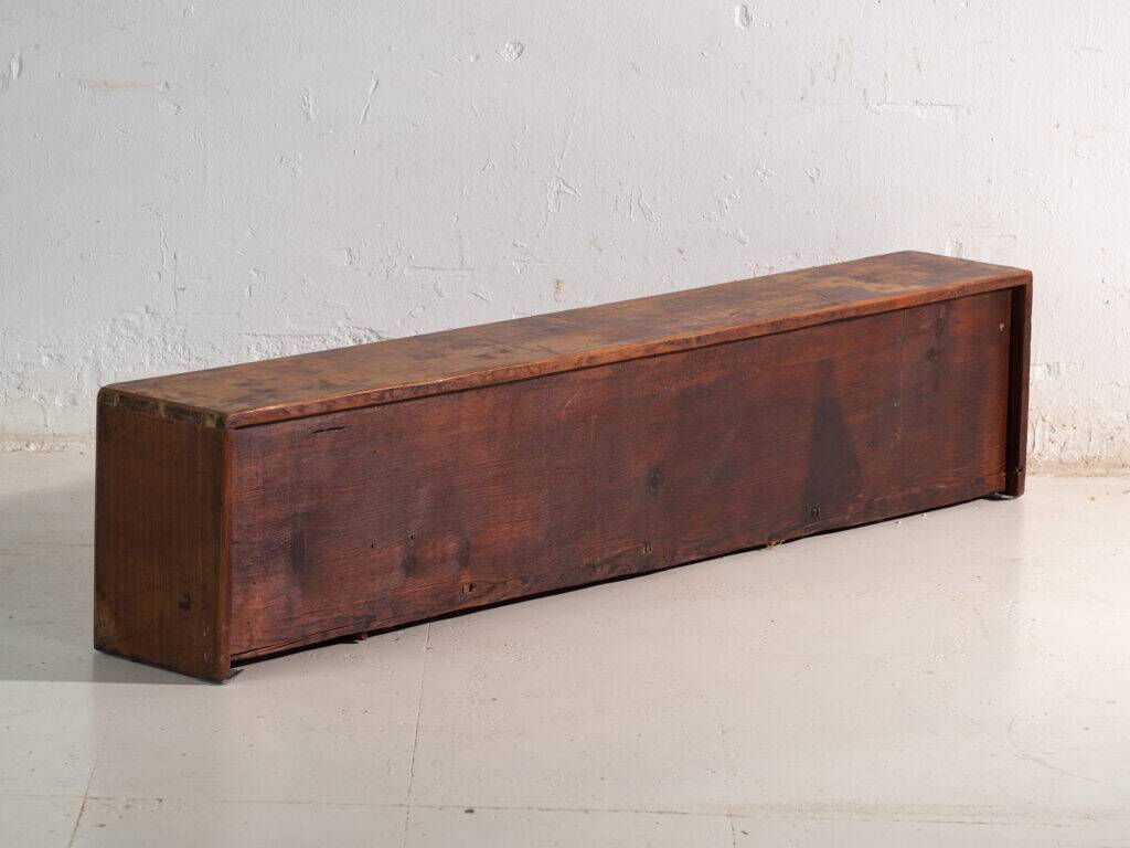 Antique low elm wood furniture – China, around 1900