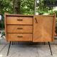 Buffet commode pieds compas 50’s