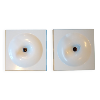 Pair of Quadro wall lights by Schönbuch