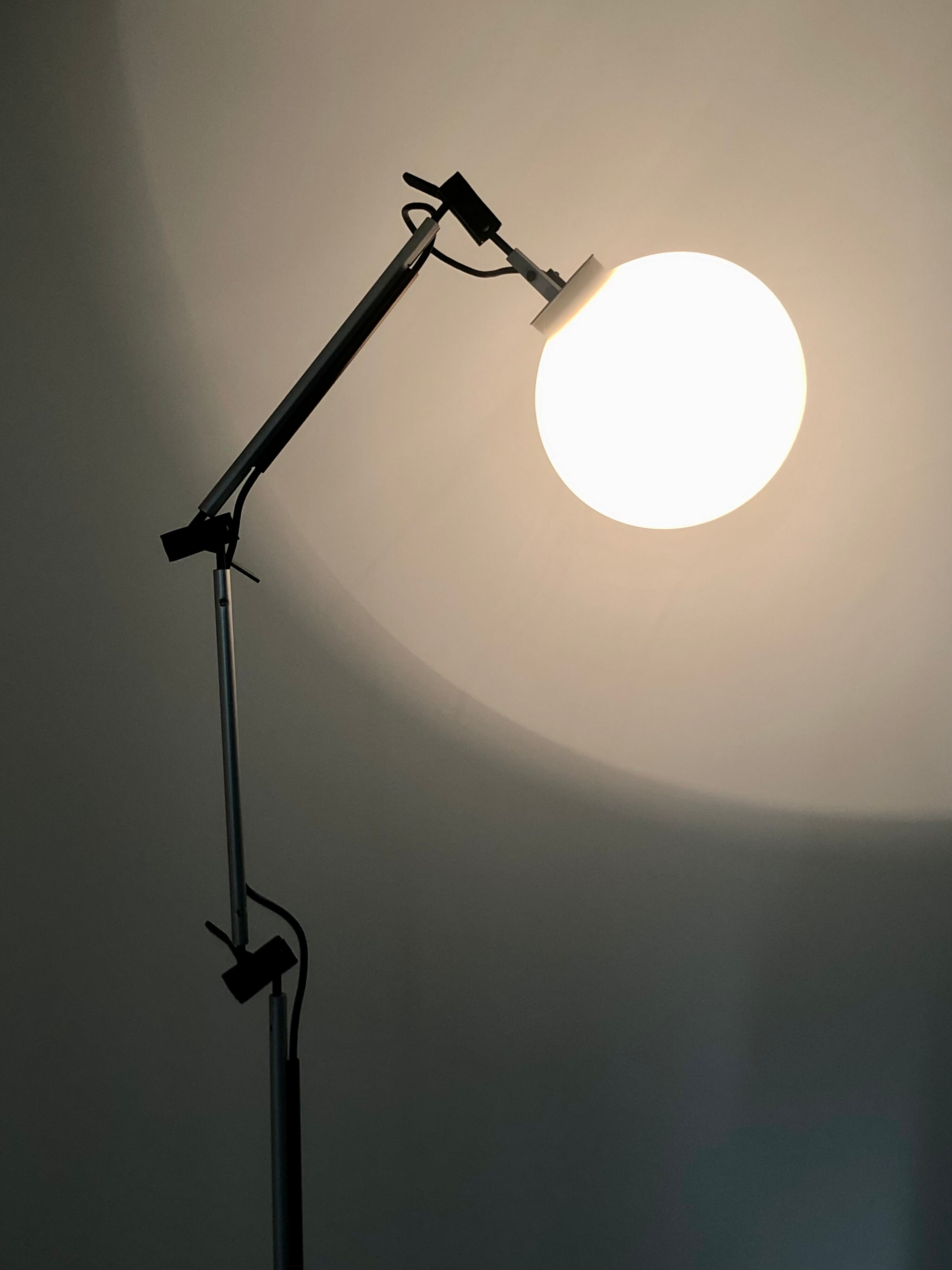 Floor lamp "Aggregato terra" by Enzo Mari for Artemide, Italy 70s