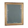 Old frame with keys, gilded stucco wood, pearl frieze 46x38 cm, foliage 40.3x32.1 cm + SB glass