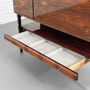 Rosewood bar cabinet from the 50s and 60s