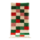 Tapis de couloir marocain de Noël – Tapis de couloir en laine à carreaux rouges et verts 300 x 70