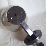 Delmas globe “smoked” wall lamp