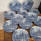 Set of 12 dessert plates from The Post House by Bursley