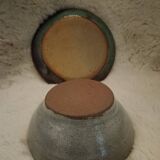 Iridescent stoneware set