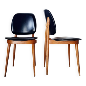 Paire de chaises vintage