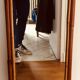 Miroir en rotin