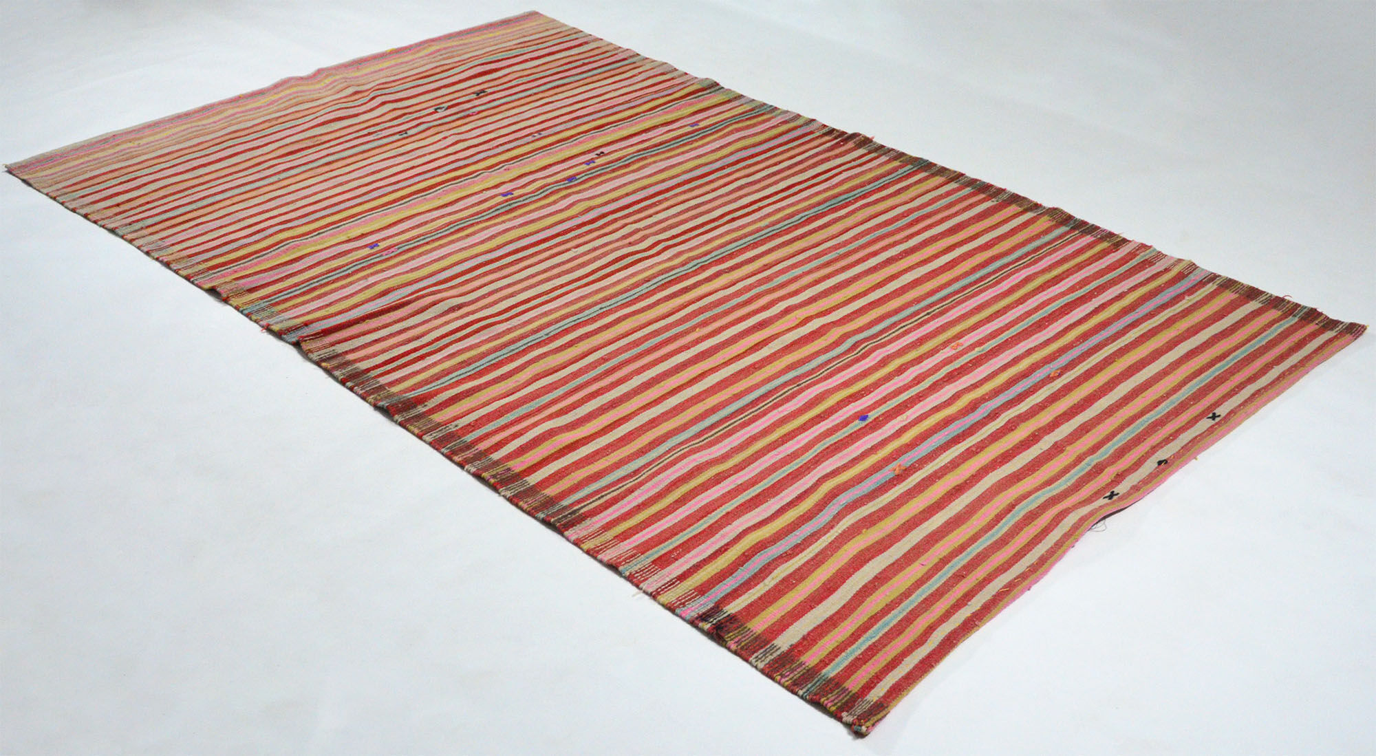 Anatolian handmade kilim rug 291 cm x 170 cm