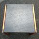 Table basse plateau ardoise 1970