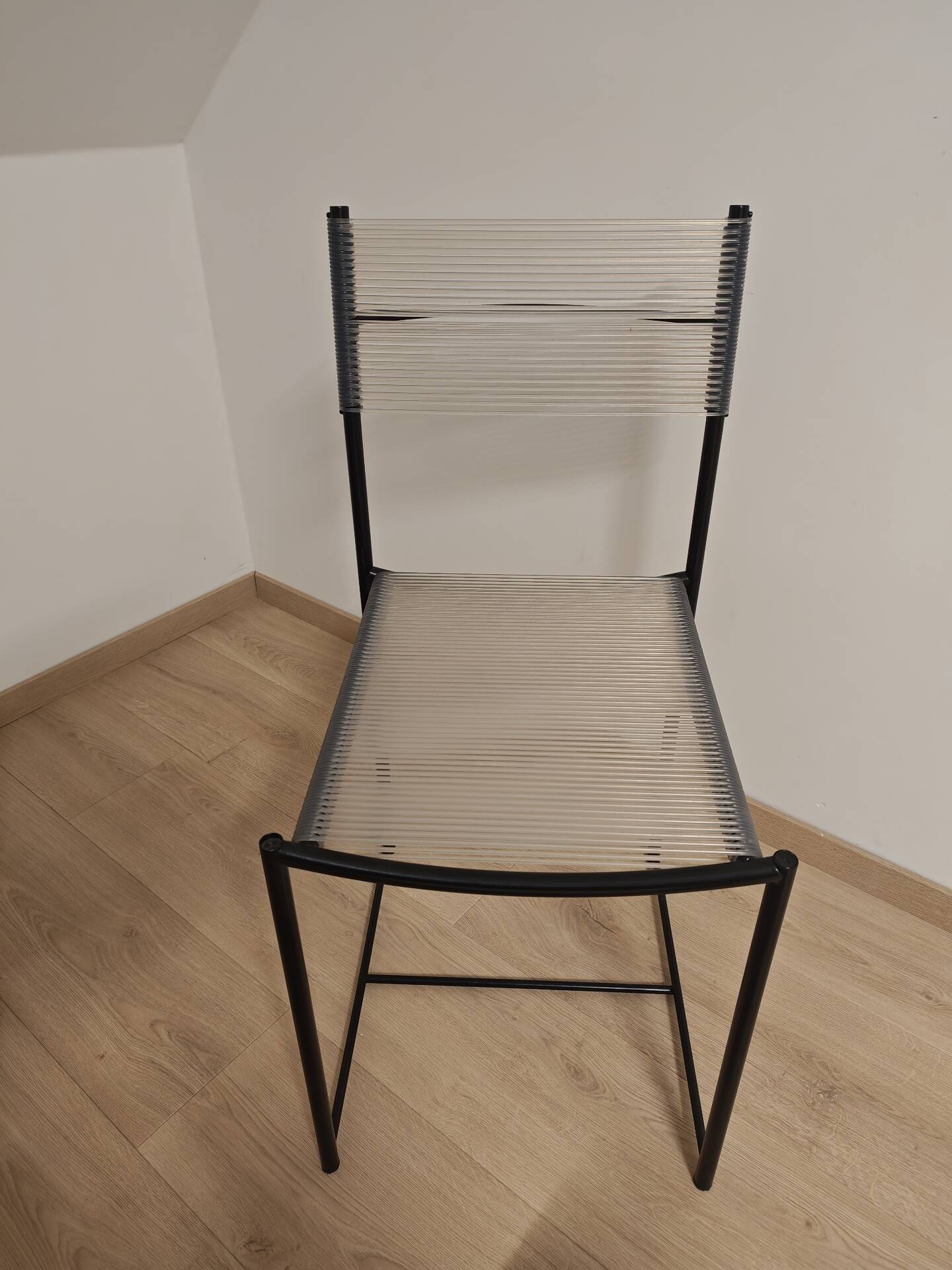8 vintage Spaghetti chairs - By Belotti for Alias