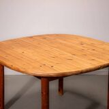 Ensemble de salle à manger en pin danois, vers 1990