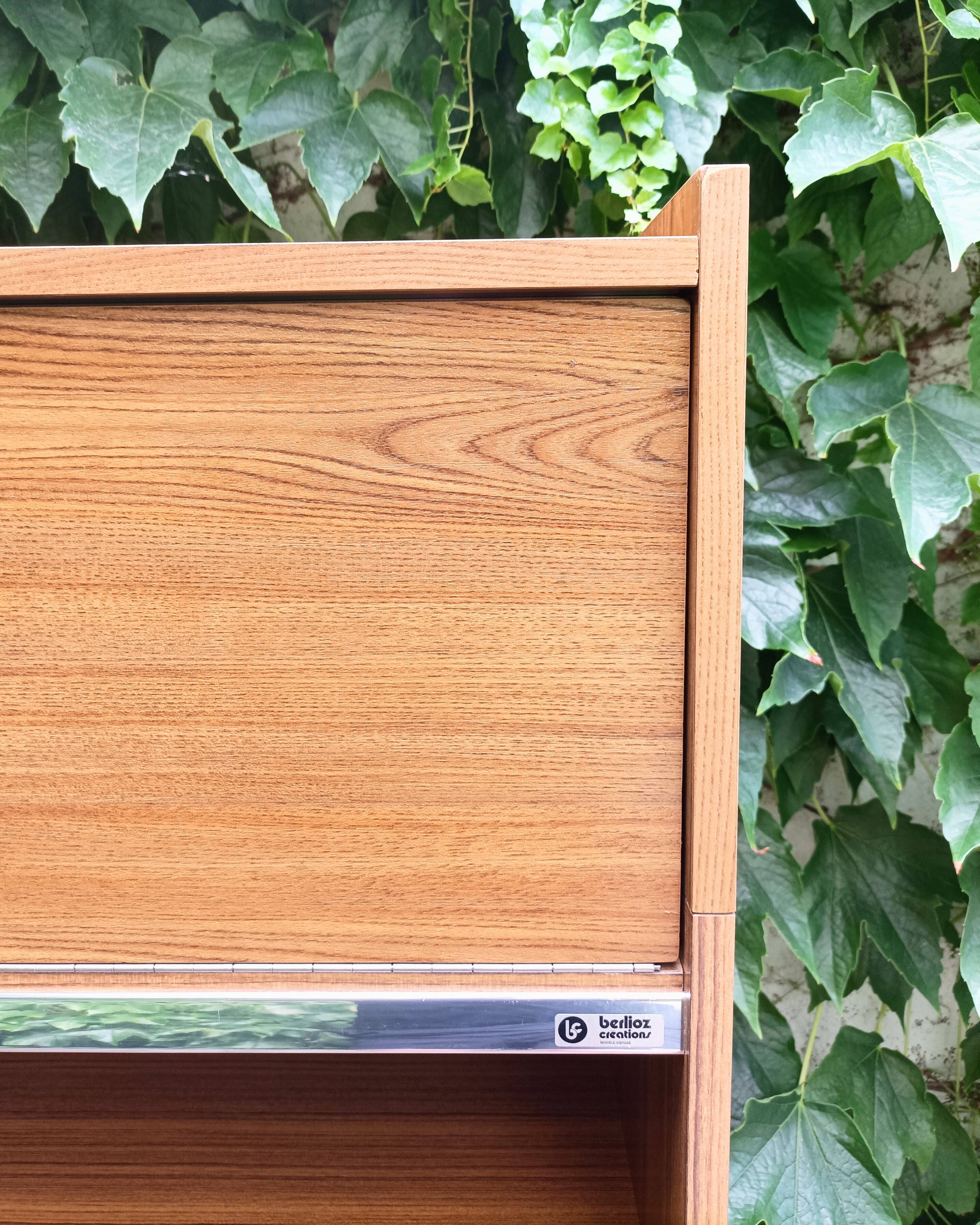 Meuble hi-fi vinyle par Berlioz