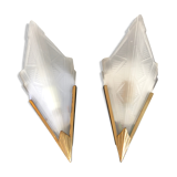 Pair of art deco sconces