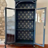 Glass bookcase