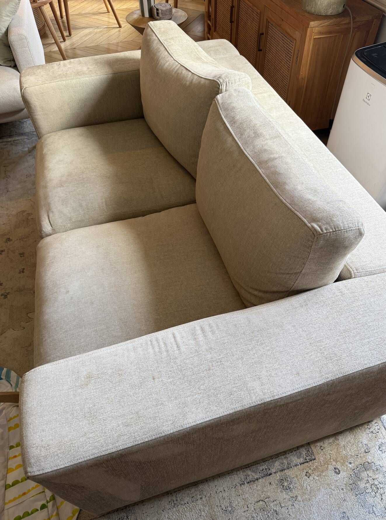 Beige 2-seater sofa BoConcept