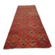 Vintage Turkish Oushak rug 118x306 cm