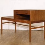 Scandinavian teak side table, 1960s