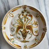 Keraluc Quimper Stoneware Dessert Plates