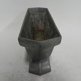 Aluminum art deco vase