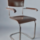 Paire de chaises Mücke Melder, Bauhaus tchèque 1930s