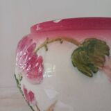 Delphin Massier earthenware cache pot