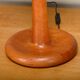Scandinavian Modern Large Table or Floor Lamp solid Teak for Dyrlund, 1970s