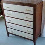 Chest of drawers compass feet