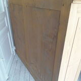 Vintage sideboard in raw pitchpin