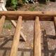 Old wooden scale