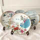 Lot 4 decorative plates porcelain Franklin mint FP Japan 1981