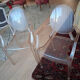 Fauteuils starck louis ghost kartell