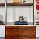 Modular bookshelf George Nelson & Associates OMNI system